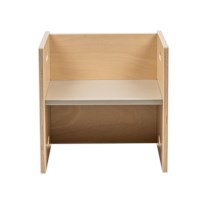 Cube Chair - 36 x 36 cm | stonegrey