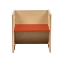 Cube Chair - 36 x 36 cm | indianred