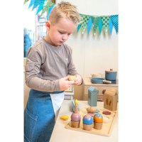 Baking set | Educo | Role-play accessory | 14-piece | GEREI.