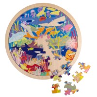 Habitats - sea | Educo | jigsaw puzzle | 49 puzzle pieces | NATUURLIJK.