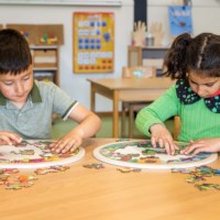 Habitats - forest | Educo | jigsaw puzzle | 49 puzzle pieces | NATUURLIJK.