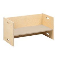 Cube bench 72 x 36 cm | stonegrey