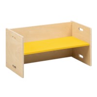 Cube bench 72 x 36 cm | cornyellow