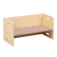 Cube bench 72 x 36 cm | antique pink