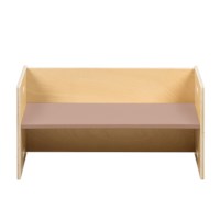 Cube bench 72 x 36 cm | antique pink