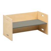 Cube bench 72 x 36 cm | fjordgreen