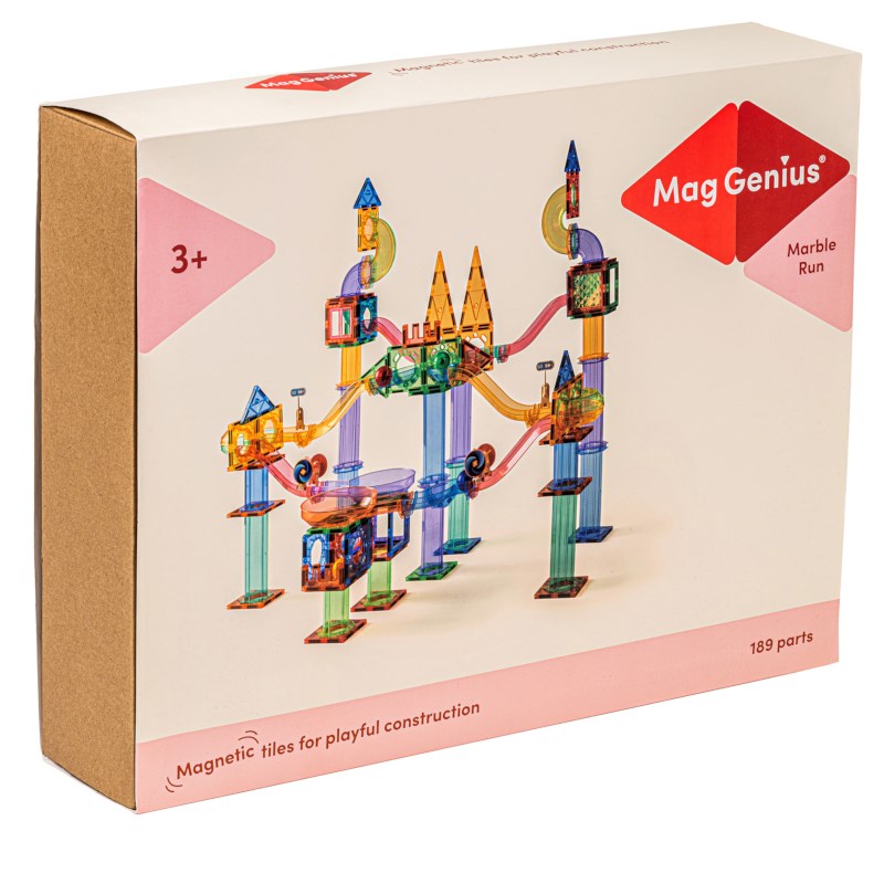 Magnetic Marble Run 189 pieces 