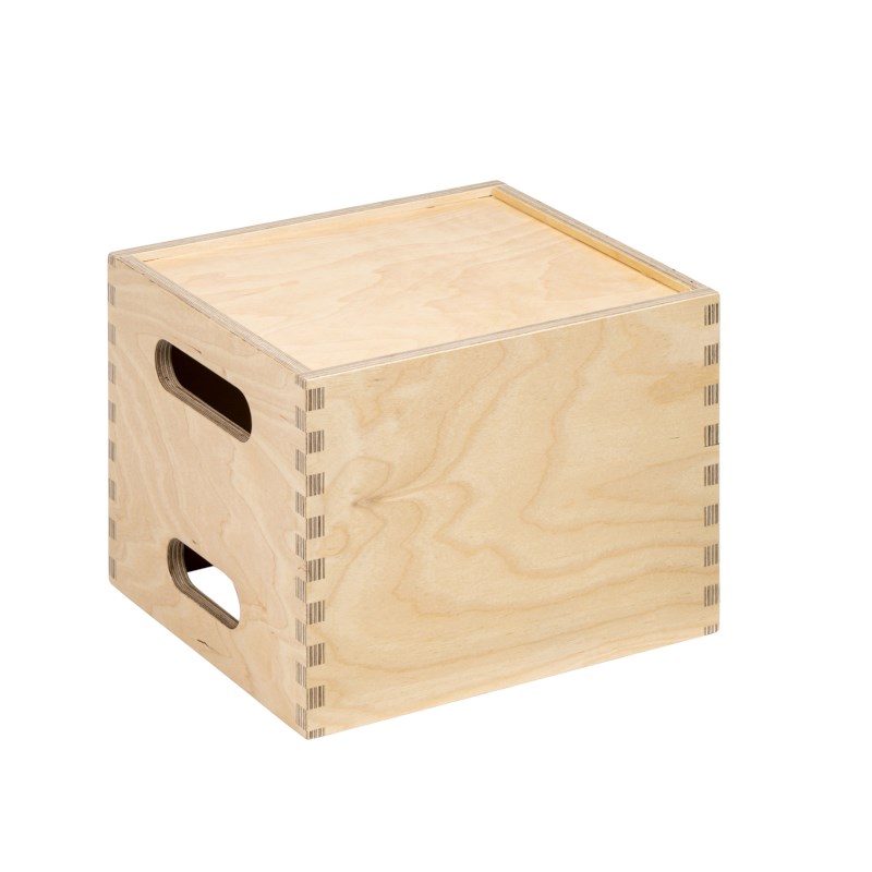 Young toddler-sized sitting box, Pikler inspired