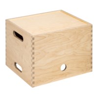 Preschooler-sized sitting box, Pikler inspired
