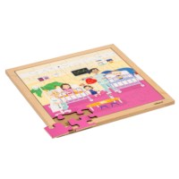 Healthcare – hospital | Educo | jigsaw puzzle | 36 puzzle pieces | GEZOND.