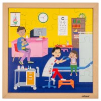 Healthcare – bundle pack | Educo | jigsaw puzzle | 4 puzzles | GEZOND.