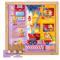 Emergency services - fire brigade | Educo | jigsaw puzzle | 36 puzzle pieces | ACTIE.
