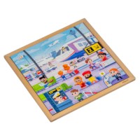Transport - the airplane | 81 puzzle pieces | REISTIJD.