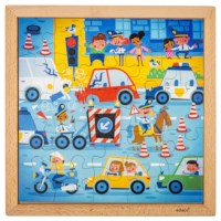 First responders - bundle pack | Educo | jigsaw puzzle | 4 puzzles | ACTIE.