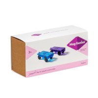 Magnetic building blocks  Race cars (2 pieces)