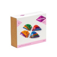Magnetic building blocks Dome blocks (16 pieces)