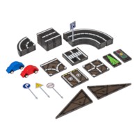 Magnetic building blocks Race track (30 pieces)