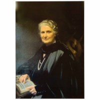 Color Photo - Maria Montessori