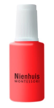Bottle Of Repair Paint: Red