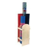 Building mat rack