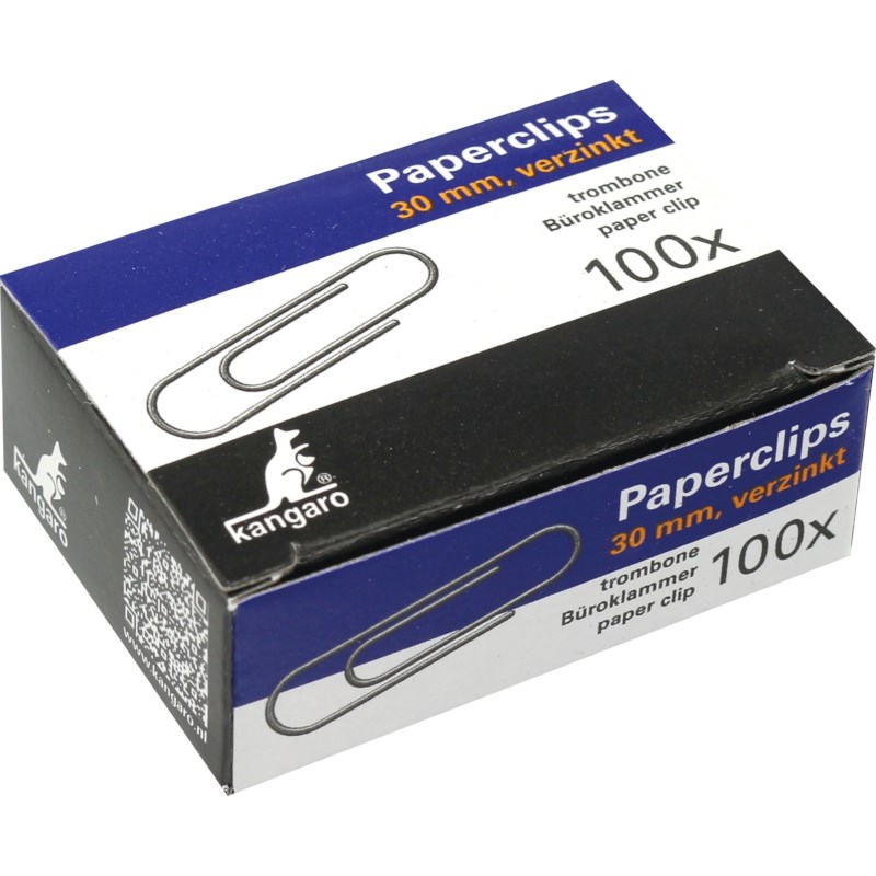 Paperclips - Galvanised - 30 mm