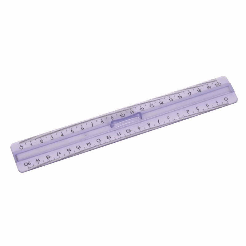 Ruler Inter Plastic 20  cm  Heutink International