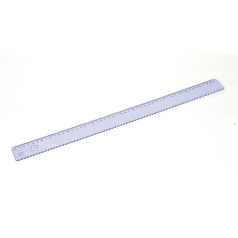 Ruler - Popular - Plastic - 50 cm