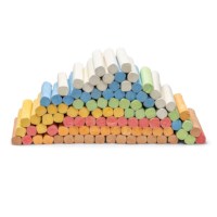 Sidewalk / playground chalk - Box of 100 assorted