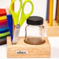 Storage Block: For Art & Pasting Materials