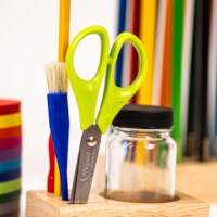 Storage Block: For Art & Pasting Materials