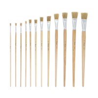 Paint brushes - Lyons - Flat ferrule, long handled - Nr. 20
