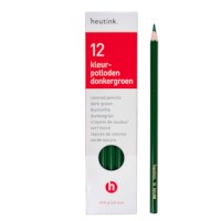 Crayons hexagonal Goldline - Heutink - Carton of 12 - Dark green