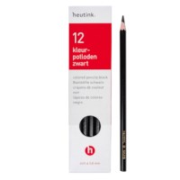 Crayons hexagonal Goldline - Heutink - Carton of 12 - Black