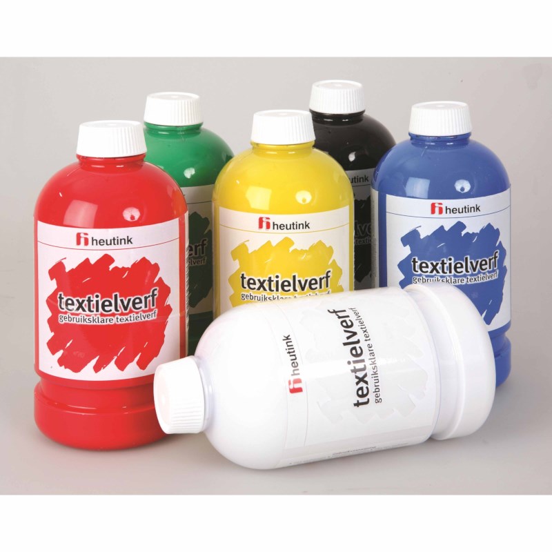 Textile paint - Heutink - Set of 6 bottles