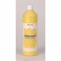Interpaint - 1 Litre bottle - Canary yellow