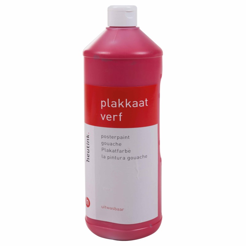 Interpaint - 1 Litre bottle - Cherry red