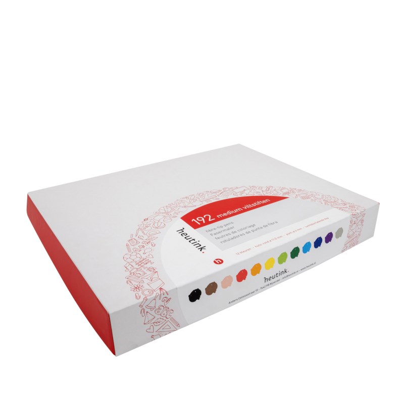 Felt tip pens- Medium - Heutink - Box of 120
