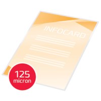 Laminating sheets - 125 µ A6 111 x 154 mm