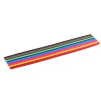 Weaving strips, 120 gsm, 50 x 1 cm, 480 strips, 12 colours