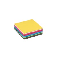 Craft paper 60 grams - Square - 12 colours - 10 x 10 cm