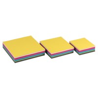 Craft paper 60 grams - Square - 12 colours - 12 x 12 cm