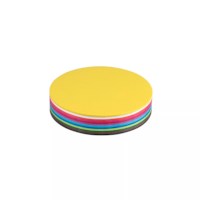 Craft paper 60 grams - Round - 12 colours - Ø 16 cm