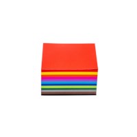 Craft paper 120 grams - Square - 12 colours - 16 x 16 cm