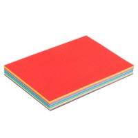 Coloured craft paper - 120 grams, 180 sheets - A4, 17 colours + white - 21 x 29.7 cm