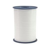 Curly ribbon - White