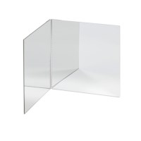 Additional plastic safety mirror