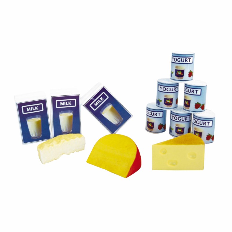Milk, yoghurt and cheese set (12)