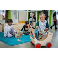 Pram | Educo | Role-play accessory | Doll | UK.