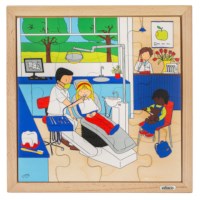 Health puzzle - dentist