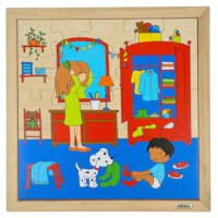 Hygiene puzzle - getting dressed